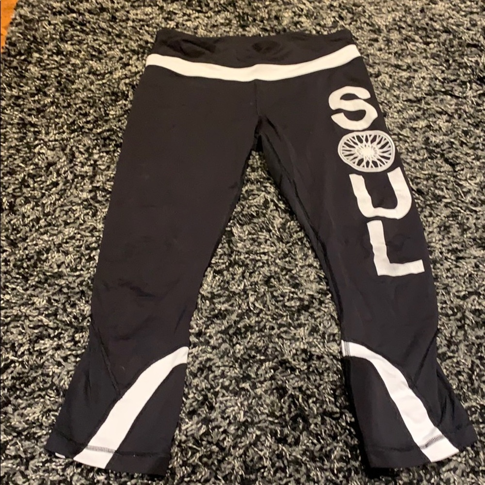 Lululemon x Soulcycle cropped leggings